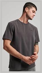 Vintage Mark Ανδρικό T-shirt Γκρι Μονόχρωμο Superdry