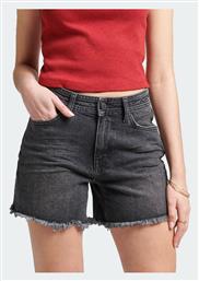 Vintage Ovin Γυναικείο Τζιν Σορτς Γκρι Superdry