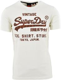 Superdry Vl Shirt Shop Bonded Classic M1010100A-7S0 Beige από το Z-mall
