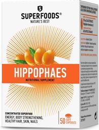 Superfoods Ιπποφαές 50 μαλακές κάψουλες από το Pharm24