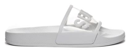 Superga Clear Identity Slides σε Γκρι Χρώμα από το Favela