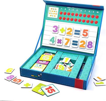 Svoora Μαγνητικό Παιχνίδι Κατασκευών Παίζω με τους Αριθμούς και Μαθαίνω Πράξεις για Παιδιά 4+ Ετών