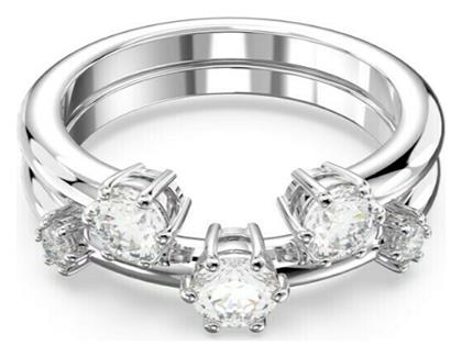 Constella Σετ Γυναικεία Δαχτυλίδια με Ζιργκόν από Ασήμι Swarovski