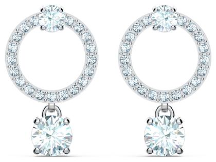 Γυναικεία Σκουλαρίκια Κρεμαστά Με Πέτρες Attract Circle Swarovski