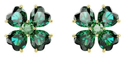 Γυναικείο Μονό Σκουλαρίκι Επιχρυσωμένο με Πέτρες Swarovski