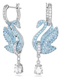 Γυναικείο Μονό Σκουλαρίκι Κρίκος με Πέτρες Swarovski