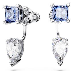 Γυναικείο Μονό Σκουλαρίκι με Πέτρες Swarovski