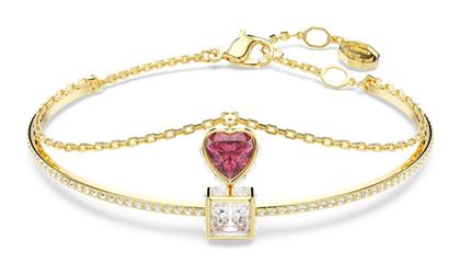 Γυναικείο Βραχιόλι Αλυσίδα Bracelet Επιχρυσωμένο Swarovski