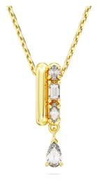 Κολιέ Διπλό Επιχρυσωμένο Swarovski