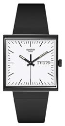 Ρολόι Μπαταρίας με Καουτσούκ Λουράκι Swatch