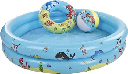 Swim Essentials Sea Animals Παιδική Πισίνα PVC Φουσκωτή 100x100εκ.