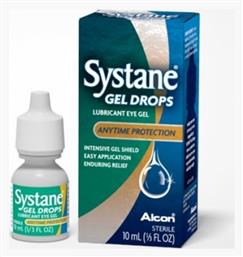Gel Drops Οφθαλμικές Σταγόνες για Ξηροφθαλμία 10ml Systane