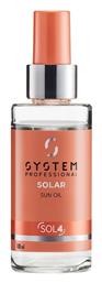 Solar Αντηλιακό Μαλλιών 100ml System Professional