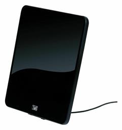 T'nB Amplified Ind. Antenna 55DB Εσωτερική Κεραία Τηλεόρασης (απαιτεί τροφοδοσία) σε Μαύρο Χρώμα Σύνδεση με Ομοαξονικό (Coaxial) Καλώδιο - TnB