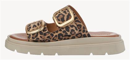 Δερμάτινα Γυναικεία Σανδάλια Flatforms Tamaris