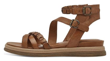 Δερμάτινα Γυναικεία Σανδάλια Flatforms Tamaris