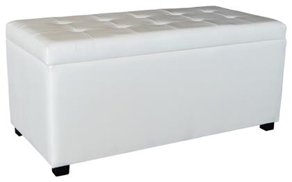 Ταμπουρέ με Αποθηκευτικό Χώρο Denise 88x43x45εκ. Woodwell