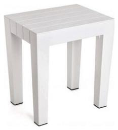 Lombok Κάθισμα Μπάνιου Πλαστικό 38x29x41.5cm Λευκό 06504.002 Tatay