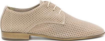 Taupe δερμάτινο oxford - Γυναικείο - UA7750-L0H από το Migato