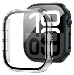 Tech-Protect Defense360 Πλαστική Θήκη με Τζαμάκι σε χρώμα για Apple Watch 10 (46 mm) - Tech Protect