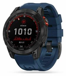 Tech-Protect Iconband Λουράκι Σιλικόνης Navy Μπλε (Fenix 6X / 6X Pro / 7X / 8 (51mm)) - Tech Protect