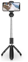 Tech-Protect L01S Selfie Stick Τρίποδο Κινητού με Bluetooth Μαύρο - Tech Protect