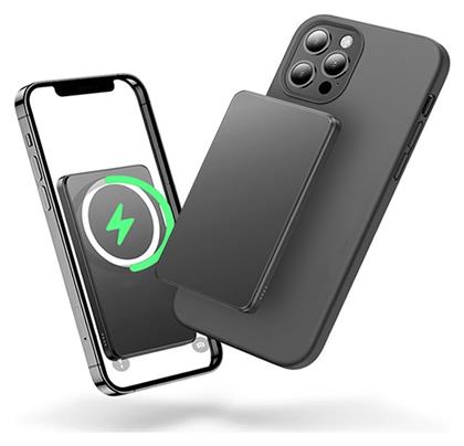 Tech-Protect Lifemag MagSafe Power Bank 5000mAh 15W με 2 Θύρες USB-C Μαύρο - Tech Protect