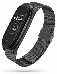 Tech-Protect Milanese Λουράκι Μαύρο (Mi Smart Band 5/Mi Smart Band 6) - Tech Protect