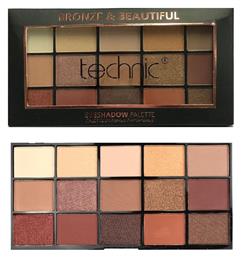Bronze & Beautiful Παλέτα με Σκιές Ματιών σε Στερεή Μορφή Πολύχρωμη 30gr Technic