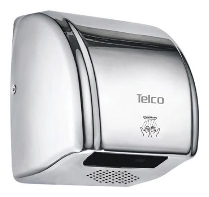 Ανοξείδωτος Στεγνωτήρας Χεριών 80dB με Αισθητήρα L110011 Ασημί 2.3kW Telco