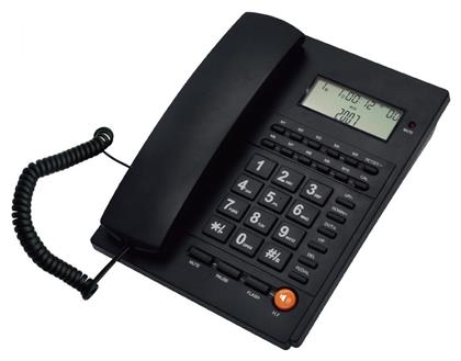 ΤΜ-PA117 Ενσύρματο Τηλέφωνο Γραφείου Μαύρο Telco