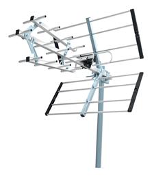UHF-366 050011 Εξωτερική Κεραία Τηλεόρασης (δεν Απαιτεί Τροφοδοσία) Μαύρη Telco