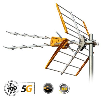 V Zenit Antenna UHF(Ch.21-58/59/60) 1492 Εξωτερική Κεραία Τηλεόρασης (δεν Απαιτεί Τροφοδοσία) Televes