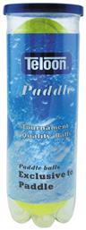 Paddle Μπαλάκια Τένις 3τμχ Teloon
