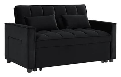 Tempo Διθέσιος Καναπές Κρεβάτι Βελούδινος 141x98x77εκ. Woodwell