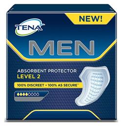 Men Absorbent Protector Level 2 Ανδρικές Σερβιέτες Ακράτειας Κανονικής Ροής 4 Σταγόνες 10τμχ Tena