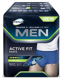 Men Active Fit Plus Πάνες Βρακάκι Ακράτειας Medium σε Μπλε Χρώμα 9τμχ Κωδικός: 13153179 Tena