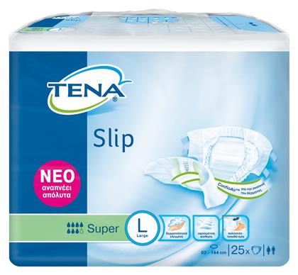 Tena Slip Super Πάνες Ακράτειας Large 25τμχ