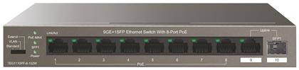 TEG1110PF-8-102W Managed L2 PoE+ Tenda