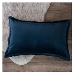 Διακοσμητική Μαξιλαροθήκη Velvet 04 Petrol 30x50εκ. Teoran