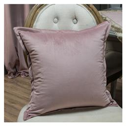 Διακοσμητική Μαξιλαροθήκη Velvet 12 Purple 45x45εκ. Teoran