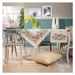 Καρέ Σετ 2τμχ Cambello Μπεζ 100x100εκ. Teoran