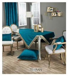 Καρέ Τραπεζομάντηλο Velvet με Κρόσι 13 140x140εκ. Teoran