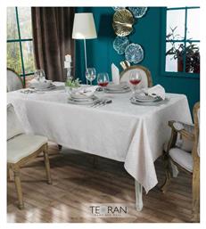 Τραπεζομάντηλο Dinan Εκρού 160x320εκ. Teoran