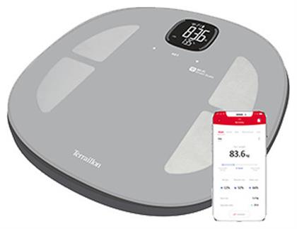 Master Fit Smart Ζυγαριά με Λιπομετρητή σε Ασημί χρώμα Terraillon