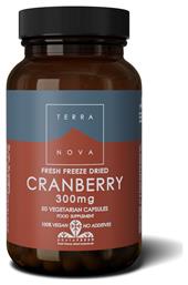 Cranberry Fresh Freezed Dried 300mg 50 φυτικές κάψουλες TerraNova