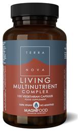 Living Multinutrient Complex Πολυβιταμίνη 900mg 100 φυτικές κάψουλες TerraNova