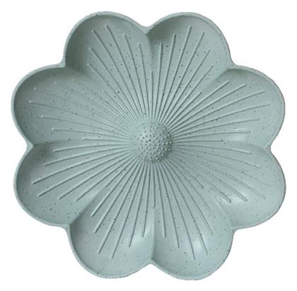 Ταιστρα Πουλιων Ινες Bamboo Σχημα Λουλουδιου 23.5x23.5x3cm Lime Kaeming