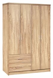 Τετράφυλλη Ντουλάπα Ρούχων 118.8x42x181cm - HomeMarkt