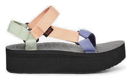 Flatform Universal Γυναικεία Σανδάλια Sporty Flatforms Salmon/Green/Purple Teva